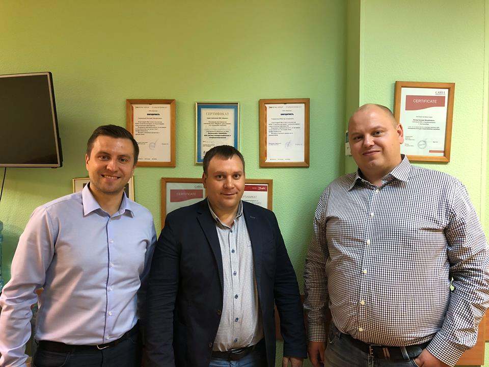 Визит компании Данфосс
